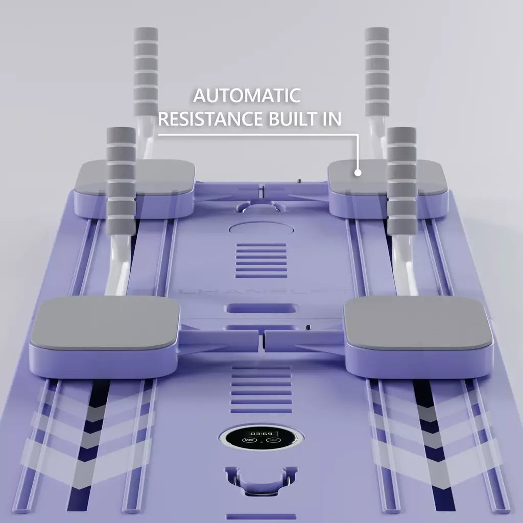 Atomiv® Pilates Reformer Board Automatic Resistance Built in feature